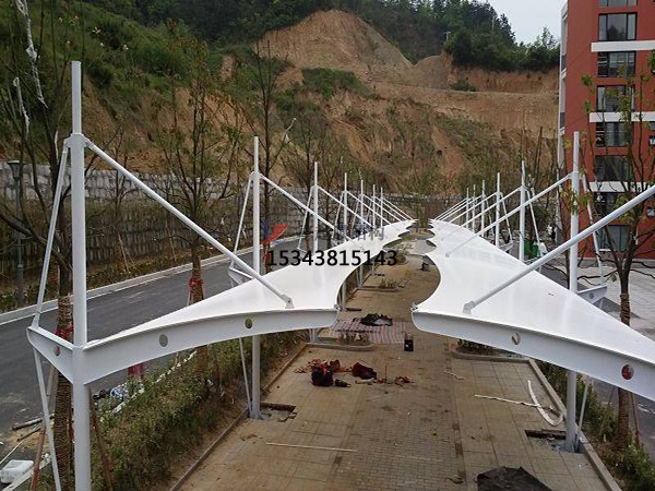 珙縣膜結構【充電站防雨篷】停車棚設計安裝